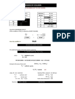 Design of Column: Corner Columns (1St To 4Th Floor)