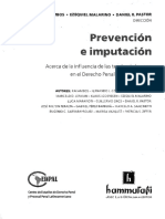 Malarino, E. Sobre El Descuido de La Prevención en La Distribución Del Error en El Juicio Penal PDF