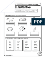 Siustantivo - Fichas de Trabajo PDF