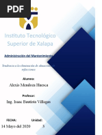 4.6 Tendencia A La Eliminación de Almacenes de Refacciones