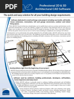 Professional 2D & 3D Architectural CAD Software: The Quick and Easy Solution For All Your Building Design Requirements