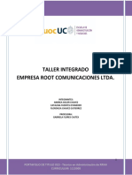 Informe Root Comunicaciones