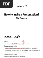 How To Make Presentation Process