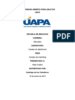 Tarea 1 Canales de Distribucion