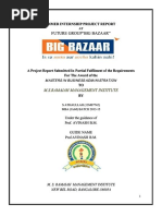 Consumer Behaviour Towards Big Bazaar PDF