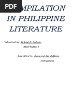 Philippiline Literature Compilation