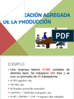 La Planeacion Agregada de La Produccion