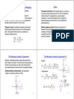 Chapter 12 Electrodynamics and Relativity Ether: 12.1 The Special Theory of Relativity