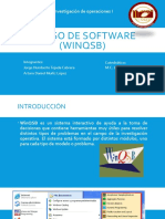 3.6 Uso de Software