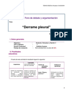 Guia de Foro Debate y Argumentación Anatomía