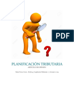 Planificación Tributaria