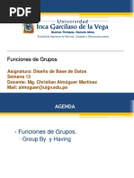 DBD - Clase 15 Funciones Grupos PDF