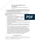 Principios Del Proceso de Aprendizaje de Las Matemáticas en El Alumno Albania