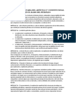 Ley Reglamentaria Del Artículo 27 Constitucional en El Ramo Del Petróleo