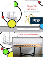 Projectile Motions: Curve Me On An Incline