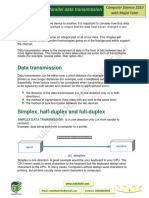 Serial and Parallel Data Transmission