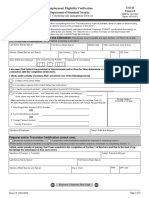 Employment Eligibility Verification: U.S. Citizenship and Immigration Services