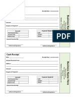 Cash Receipt Template 03 PDF