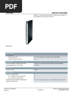 Data Sheet 6ES7431-1KF20-0AB0: Supply Voltage