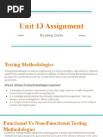 Unit 13 Software Testing Assignment Part A