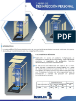 Ficha Técnica Cabina de Desinfeccion