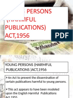 Young Persons (Harmful Publications) Act, 1956