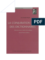 La Conjuration Des Dictionnaires