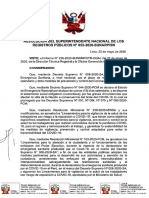 Resolucion SUNARP 052 - 2020-SN PDF