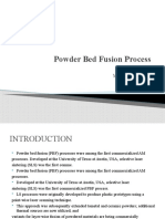 Powder Bed Fusion Process