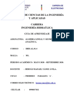 Guia Del Aprendizaje Algebra Lineal y Geometria Analitica..