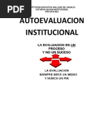 Autoevaluacion Institucional para Secretaria