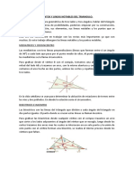 Puntos y Lineas Notables Del Triangulo