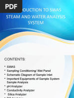 Introduction To Swas Steam and Water Analysis System