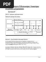 TD - N°2 - EN - Systèmes À Microprocesseur PDF