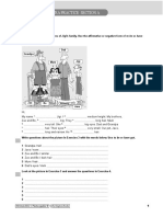 Extra Practice Section A: Grammar