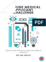 June Medical Applicant Challenge - We Are Medics