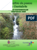 Normativa Pesca 2020 - Cantabria - Folleto Informativo