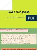 Clase3 - Leyes de La Lógica