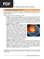 Estructura de La Tierra, Biologia Bachillerato