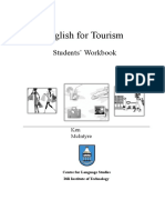 English For Tourism: Students' Workbook