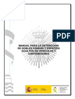 Manual para La Detencción de Dobles Fondos y Espacios Ocultos en Vehículos y Contenedores