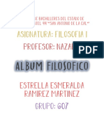 Album Filosofico Estrella Esmeralda Ramirez MTZ Grupo 607 PDF