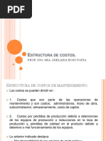 Estructura de Costos