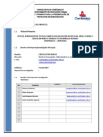 Proyecto Institucional de Inclusión de Las Tic en La Cec