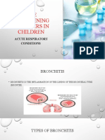 Acute Respiratory Disorders