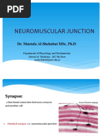 Neuromuscular Junction: Dr. Mustafa Al-Shehabat MSC, PH.D