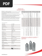 Modulo XD: Three Phase Capacitors