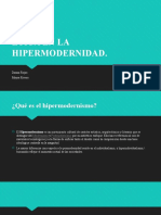 Ética en La Hipermodernidad