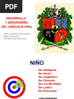 Desarrollo y Desordenes Del Lenguaje Oral