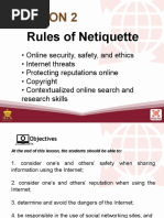 L2 Rules of Netiquette